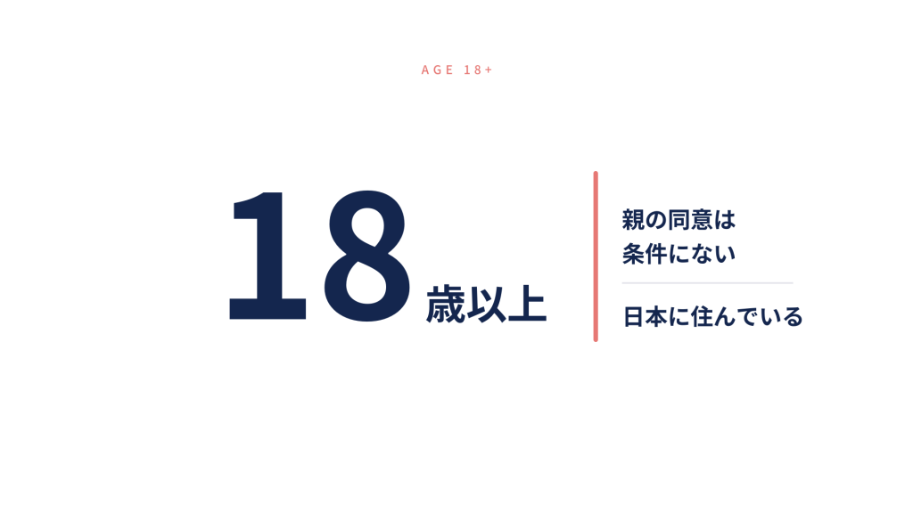 コインチェックは18歳以上で日本に住んでいれば大学生でも申し込める